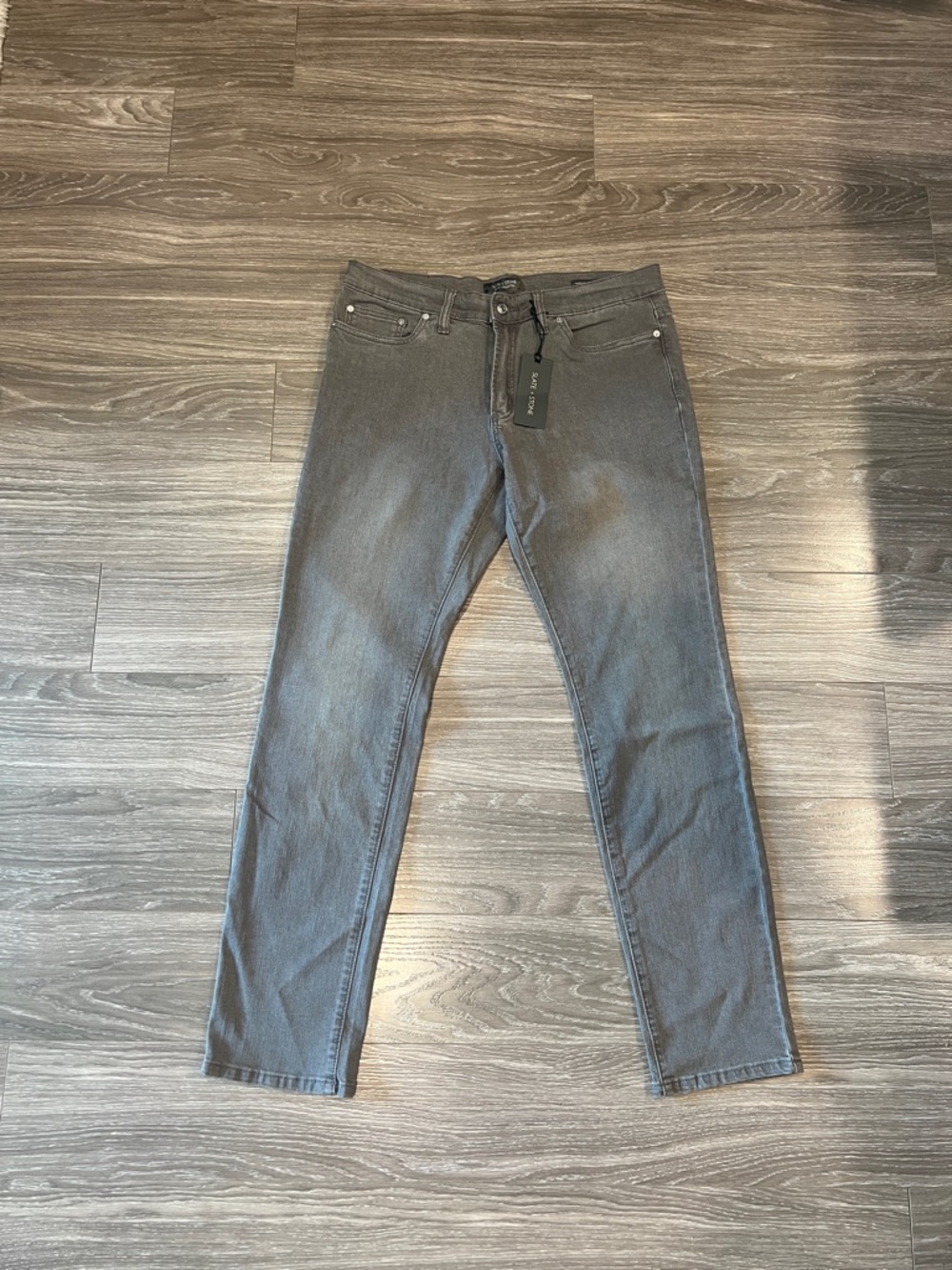 Slate & Stone Men's Charcoal Slim Jeans